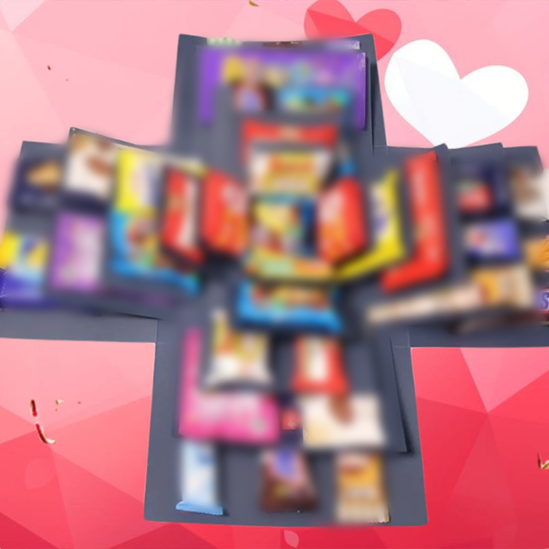 50 000+ SÅLDA! 🎁✨ Överraskningslåda med Explosions-effekt