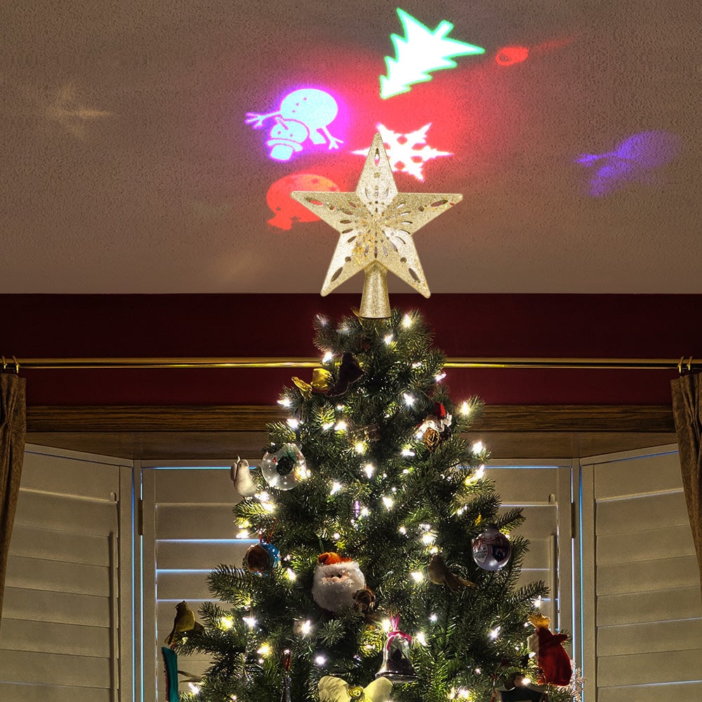 🎄Jul -49% rabatt🎅Lumestorm Pentagram projektorlampa