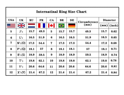 🎁 3 Karat Superblänkande Zirkon Ring