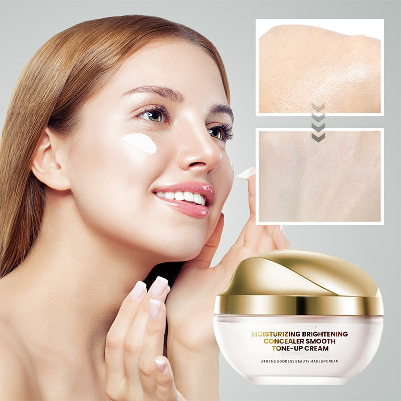 Fuktgivande Lysande Camouflage Cream - Jämnande Tone-Up Cream