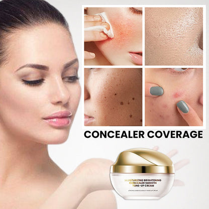 Fuktgivande Lysande Camouflage Cream - Jämnande Tone-Up Cream