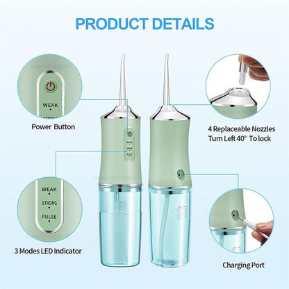💧 Portabel Munirrigator & Vattenflosser 🦷✨