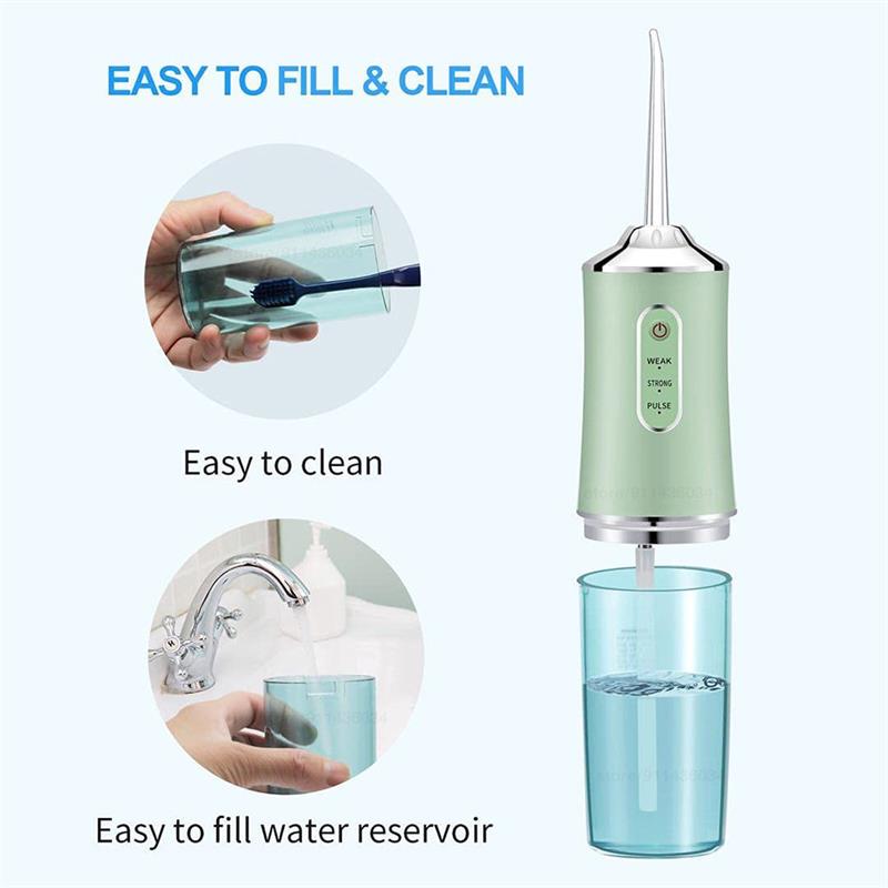 💧 Portabel Munirrigator & Vattenflosser 🦷✨