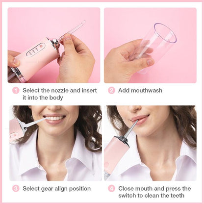 💧 Portabel Munirrigator & Vattenflosser 🦷✨
