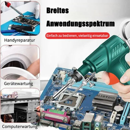 🔥 80W SUPER-SVETSPISTOL 🔧 💨 Snabb uppvärmning på bara 30 SEKUNDER! 🎯 Professionell precision för: ✅ Små reparationsjobb ✅ Elektronikfix ✅ DIY-projekt