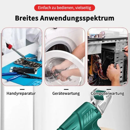 🔥 80W SUPER-SVETSPISTOL 🔧 💨 Snabb uppvärmning på bara 30 SEKUNDER! 🎯 Professionell precision för: ✅ Små reparationsjobb ✅ Elektronikfix ✅ DIY-projekt