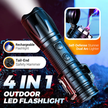 Multifunctionele oplaadbare zaklamp⚡