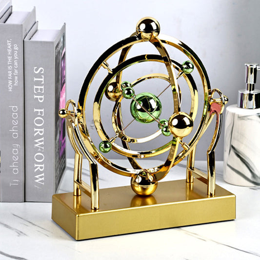 Himmelsbana Perpetual Motion Pendel - Kreativ Heminredning Roterande