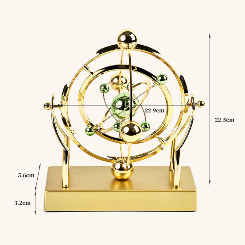 Himmelsbana Perpetual Motion Pendel - Kreativ Heminredning Roterande